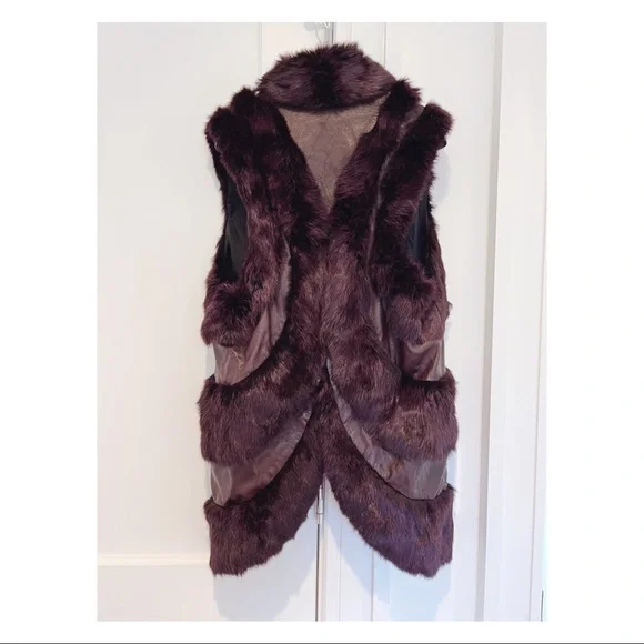 Haute Hippie purple vest - Picture 1 of 5
